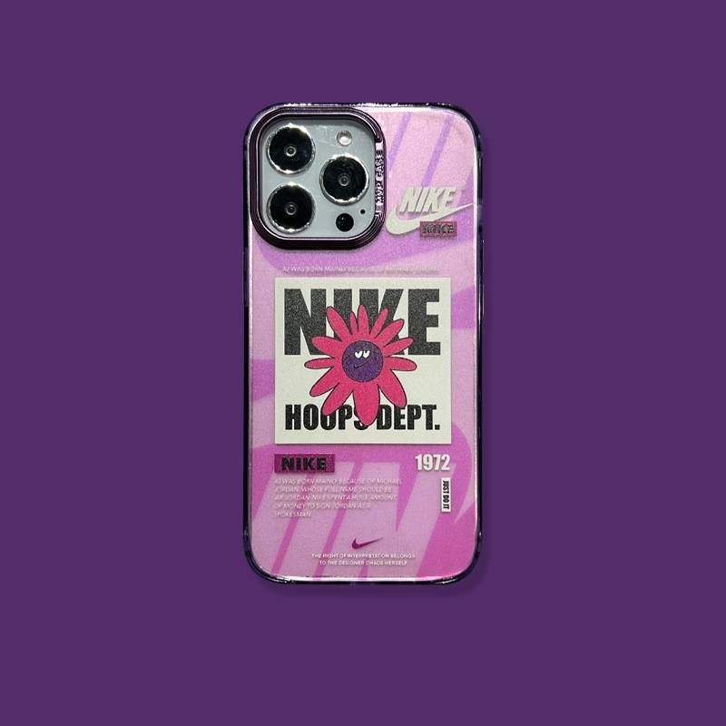 Husa iPhone - Nike Purple Flower - HuseRO