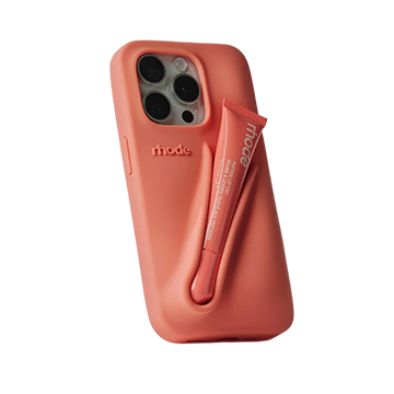 Husa iPhone - Rhode Orange + Lip Gloss