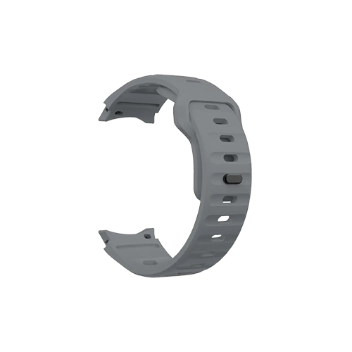 Curea Apple Watch - Grey Silicon - HUSERO2