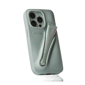 Husa iPhone -  Rhode Grey + Lip Gloss