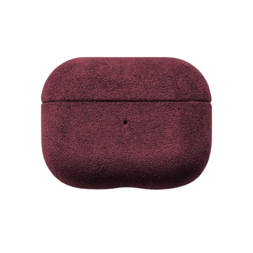 Husa AirPods - Alcantara Red - ALZARA