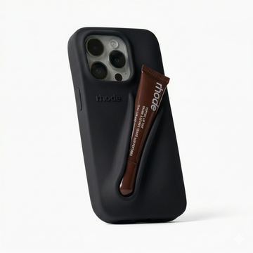 Husa iPhone -  Rhode Black + Lip Gloss