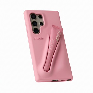 Husa Samsung - Rhode Pink + Lip Gloss