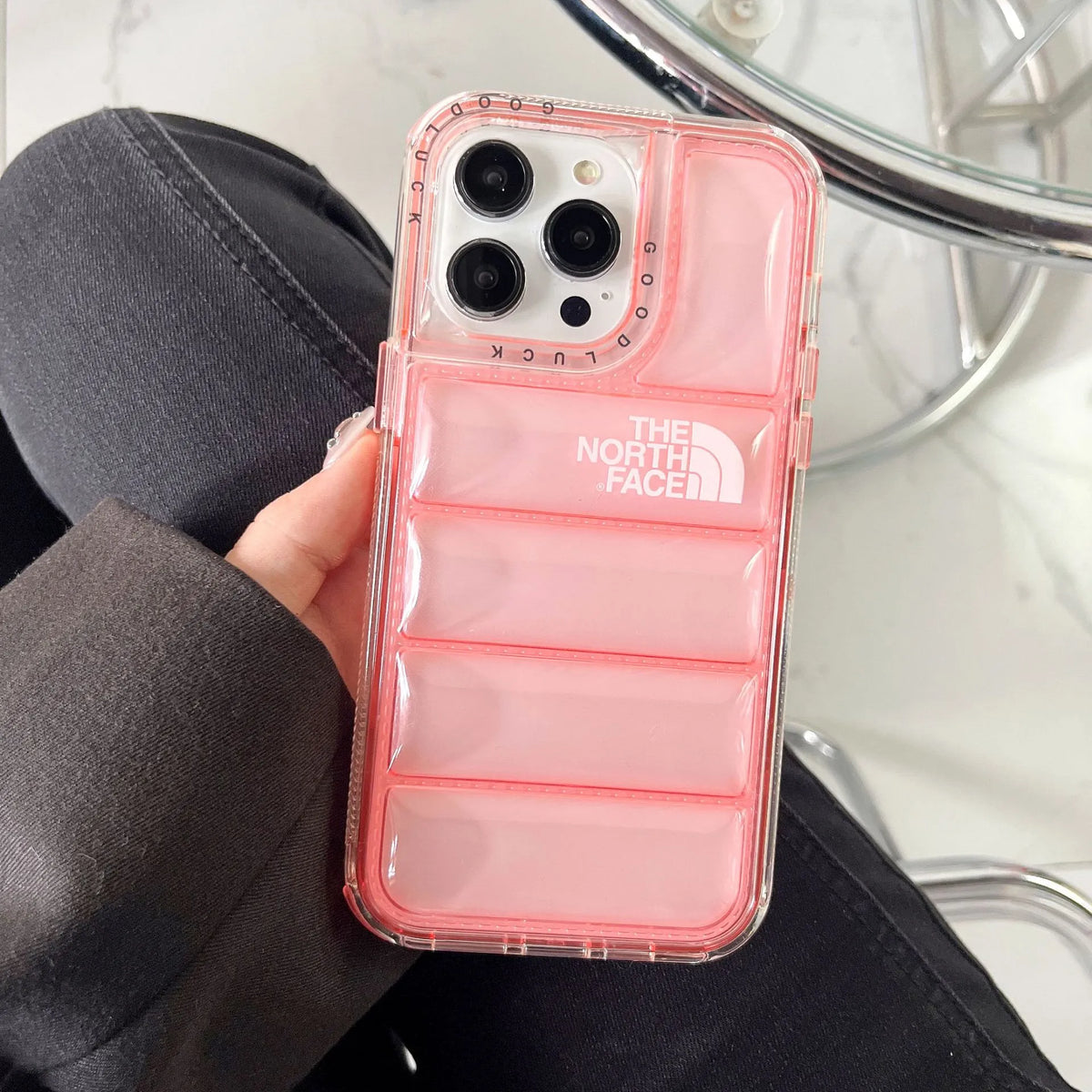 Husa iPhone - TNF Pink - HUSERO 