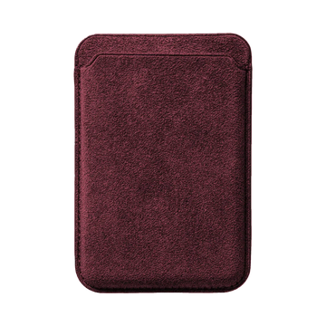 Portofel MagSafe - Alcantara Red - ALZARA