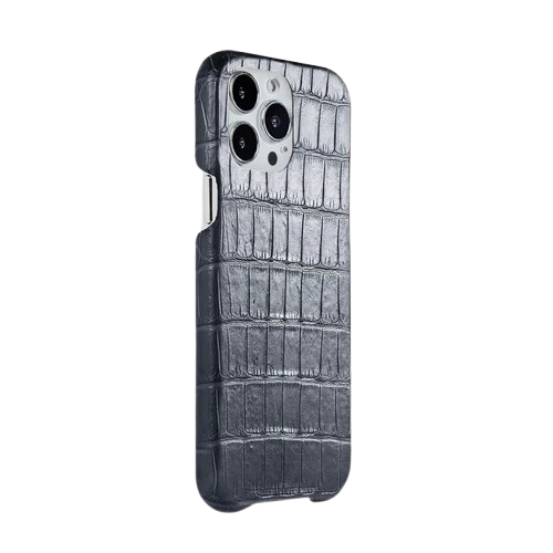 Husa iPhone  - Piele Grey - HUSERO2