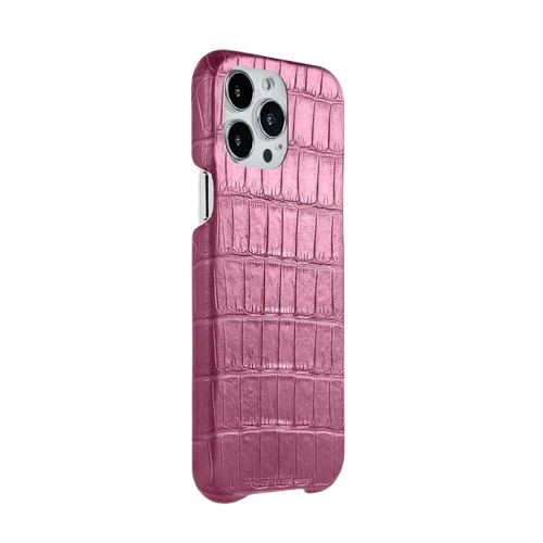 Husa iPhone  - Piele Pink